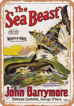 Sea Beast (1926) - Metal Sign