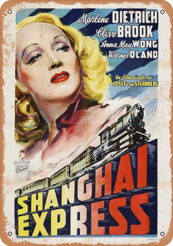 Shanghai Express (1932) - Metal Sign
