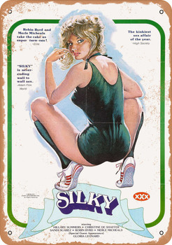 Silky (1980) - Metal Sign