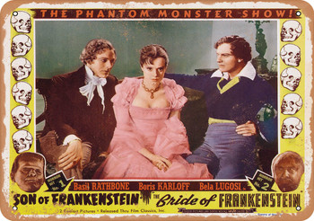 Son of Frankenstein (1939) - 19 - Metal Sign