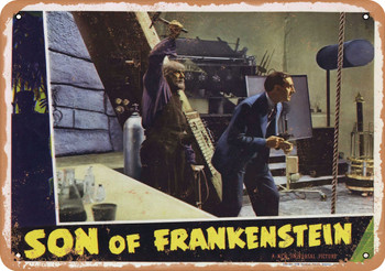 Son of Frankenstein (1939) - 25 - Metal Sign