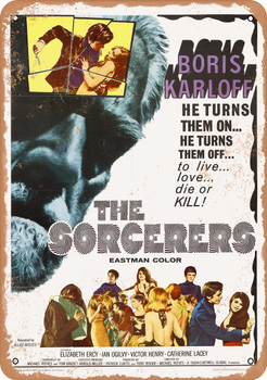 Sorcerers (1967) - Metal Sign