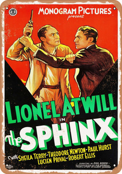 Sphinx (1933) - Metal Sign