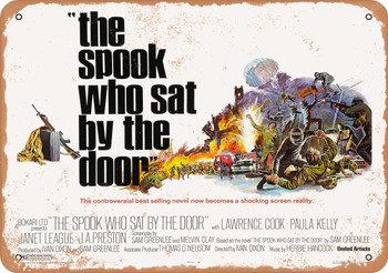 Spook Who Sat by the Door (1973) 1 - Metal Sign
