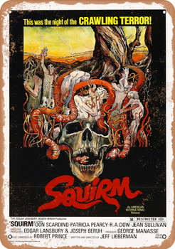 Squirm (1976) - Metal Sign
