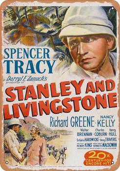 Stanley and Livingstone (1939) 1 - Metal Sign