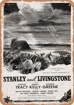 Stanley and Livingstone (1939) 4 - Metal Sign