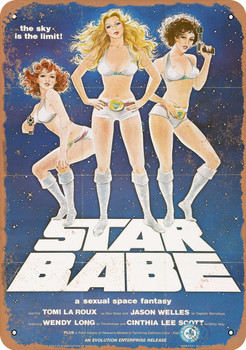Star Babe (1977) - Metal Sign