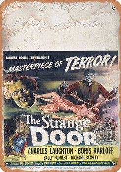 Strange Door (1951) 1 - Metal Sign