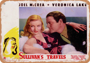 Sullivan's Travels (1942) 4 - Metal Sign