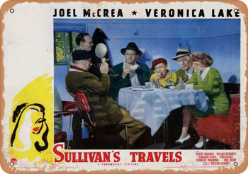 Sullivan's Travels (1942) 7 - Metal Sign