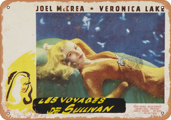 Sullivan's Travels (1942) 8 - Metal Sign