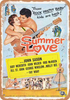 Summer Love (1958) - Metal Sign