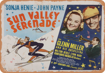 Sun Valley Serenade (1941) 1 - Metal Sign