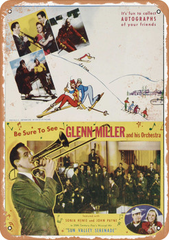 Sun Valley Serenade (1941) 3 - Metal Sign