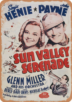 Sun Valley Serenade (1941) 4 - Metal Sign