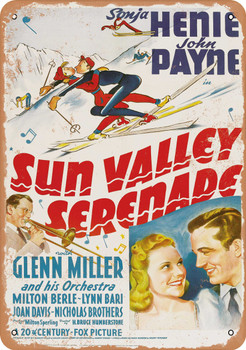 Sun Valley Serenade (1941) - Metal Sign