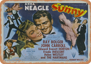Sunny (1941) 1 - Metal Sign