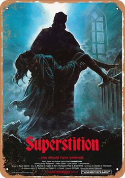 Superstition (1982), Canada - Metal Sign