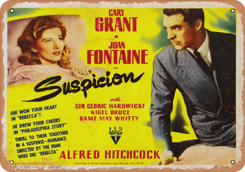Suspicion (1941) 1 - Metal Sign