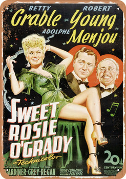 Sweet Rosie O'Grady (1943) - Metal Sign