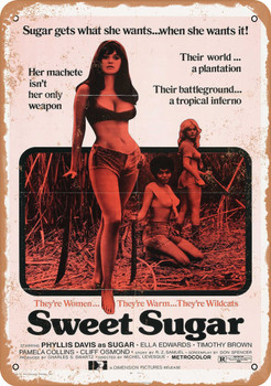 Sweet Sugar (1973) - Metal Sign