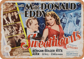 Sweethearts (1938) 1 - Metal Sign