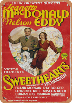 Sweethearts (1938) 4 - Metal Sign