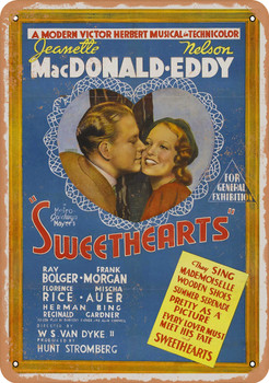 Sweethearts (1938) 8 - Metal Sign