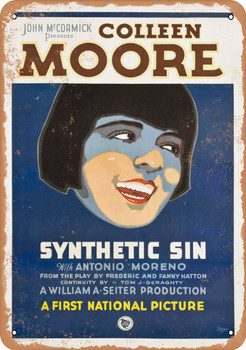 Synthetic Sin (1929) - Metal Sign