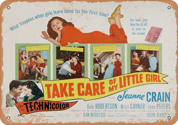 Take Care of My Little Girl USA, (1951) 1 - Metal Sign