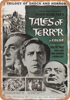 Tales of Terror (1962) - Metal Sign