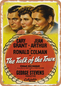 Talk of the Town (1942) - Metal Sign