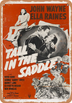 Tall in the Saddle (1944) 4 - Metal Sign