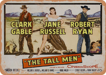Tall Men (1955) 1 - Metal Sign