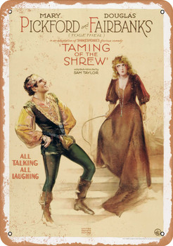 Taming of the Shrew (1929) 1 - Metal Sign