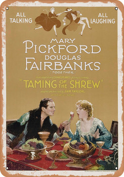 Taming of the Shrew (1929) - Metal Sign