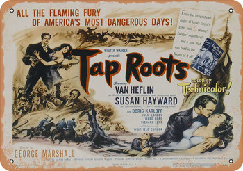 Tap Roots (1948) 2 - Metal Sign