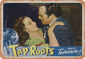 Tap Roots (1948) 3 - Metal Sign