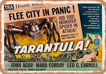 Tarantula (1955) 2 - Metal Sign