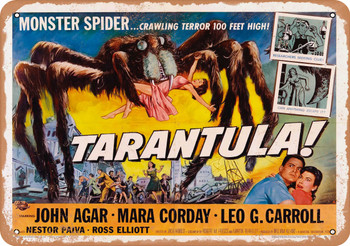 Tarantula (1955) 7 - Metal Sign