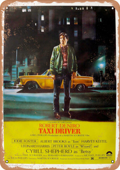 Taxi Driver (1976) - Metal Sign