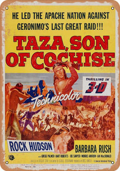 Taza, Son of Cochise (1954) 1 - Metal Sign