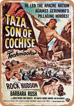Taza, Son of Cochise (1954) - Metal Sign