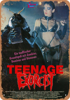 Teenage Exorcist (1991) - Metal Sign