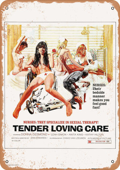 Tender Loving Care (1973) - Metal Sign