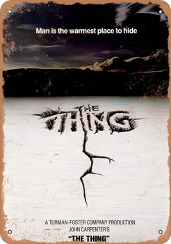 The Thing (1982) 1 - Metal Sign