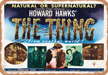Thing from Another World (1951) 2 - Metal Sign