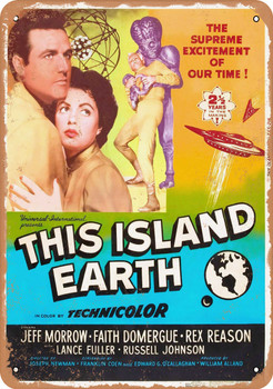 This Island Earth (1955) 2 - Metal Sign
