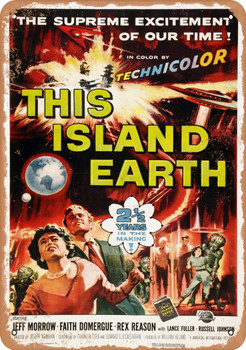 This Island Earth (1955) - Metal Sign